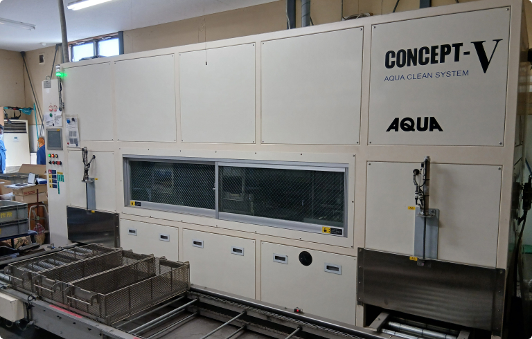 炭化水素真空蒸気洗浄機V3